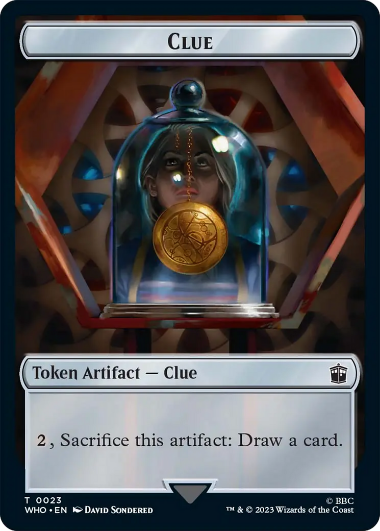 Clue Token [Doctor Who Tokens] | Boutique FDB TCG