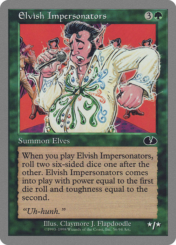 Elvish Impersonators [Unglued] | Boutique FDB TCG