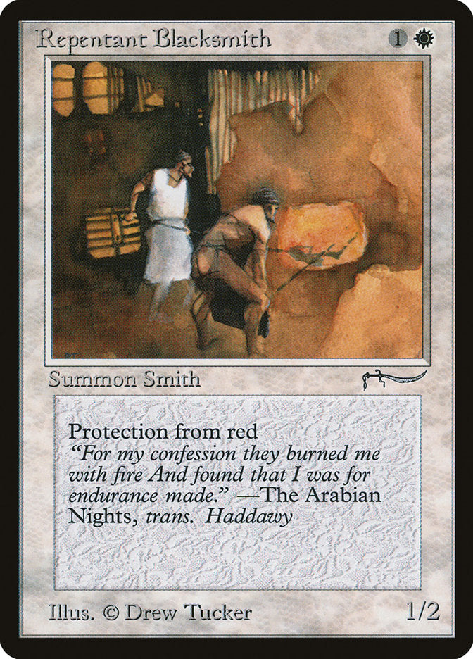 Repentant Blacksmith [Arabian Nights] | Boutique FDB TCG