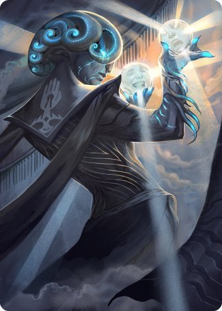 Queza, Augur of Agonies Art Card [Streets of New Capenna Art Series] | Boutique FDB TCG