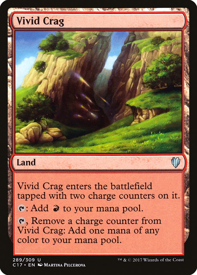 Vivid Crag [Commander 2017] | Boutique FDB TCG