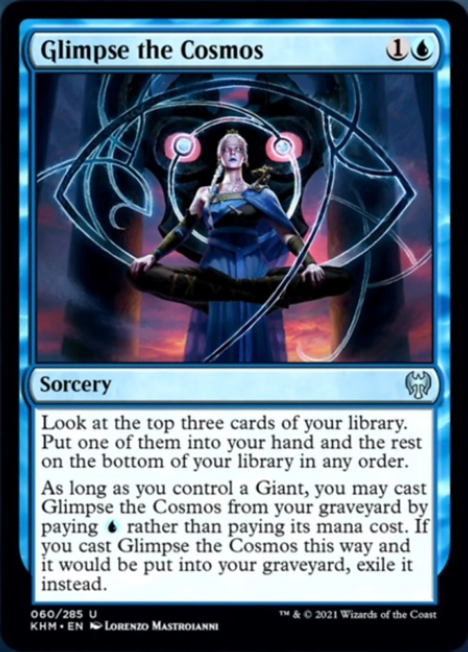 Glimpse the Cosmos [Kaldheim] | Boutique FDB TCG