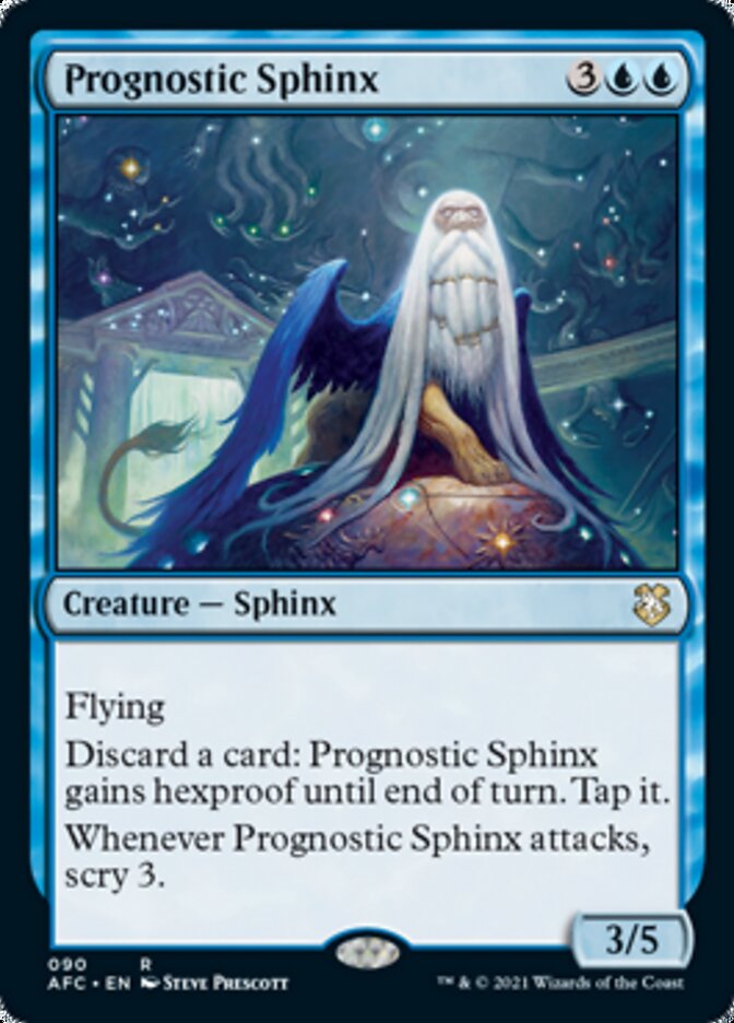 Prognostic Sphinx [Dungeons & Dragons: Adventures in the Forgotten Realms Commander] | Boutique FDB TCG