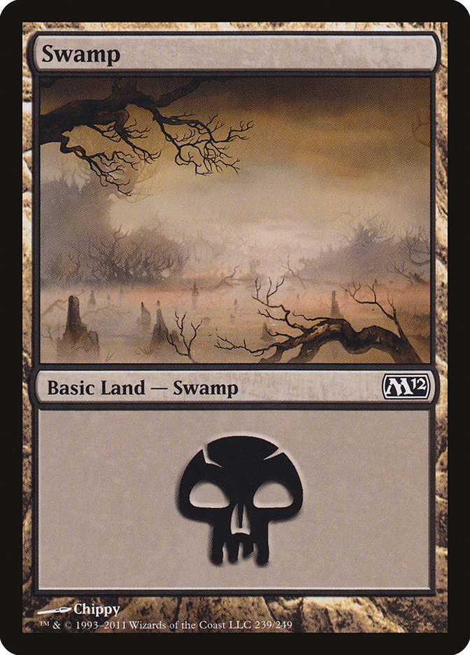 Swamp (239) [Magic 2012] | Boutique FDB TCG
