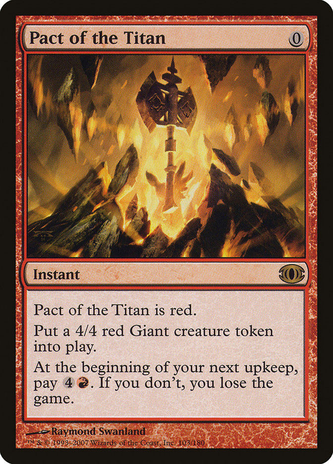 Pact of the Titan [Future Sight] | Boutique FDB TCG