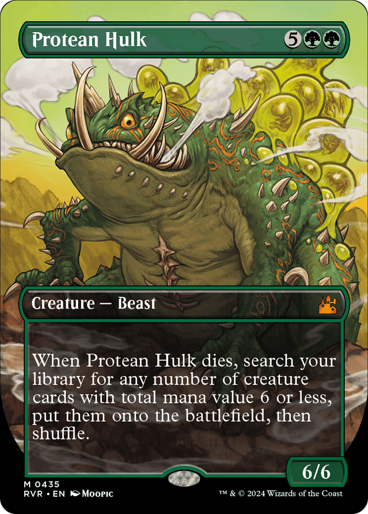 Protean Hulk (Anime Borderless) [Ravnica Remastered] | Boutique FDB TCG