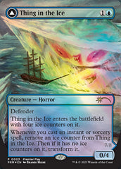 Thing in the Ice // Awoken Horror (Borderless Alternate Art) [Regional Championship Qualifiers 2023] | Boutique FDB TCG