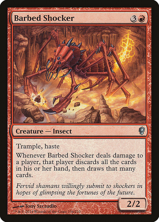 Barbed Shocker [Conspiracy] | Boutique FDB TCG