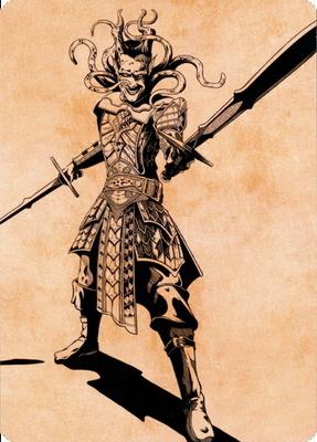 Zevlor, Elturel Exile Art Card (78) [Commander Legends: Battle for Baldur's Gate Art Series] | Boutique FDB TCG