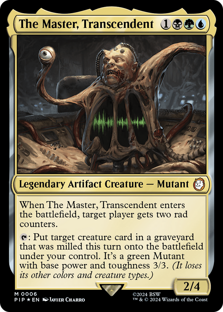 The Master, Transcendent [Fallout] | Boutique FDB TCG
