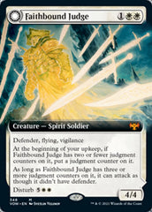 Faithbound Judge // Sinner's Judgment (Extended Art) [Innistrad: Crimson Vow] | Boutique FDB TCG