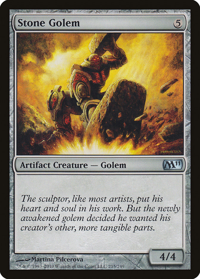 Stone Golem [Magic 2011] | Boutique FDB TCG