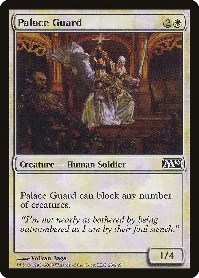 Palace Guard [Magic 2010] | Boutique FDB TCG