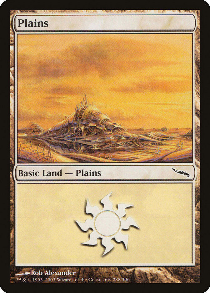 Plains (288) [Mirrodin] | Boutique FDB TCG