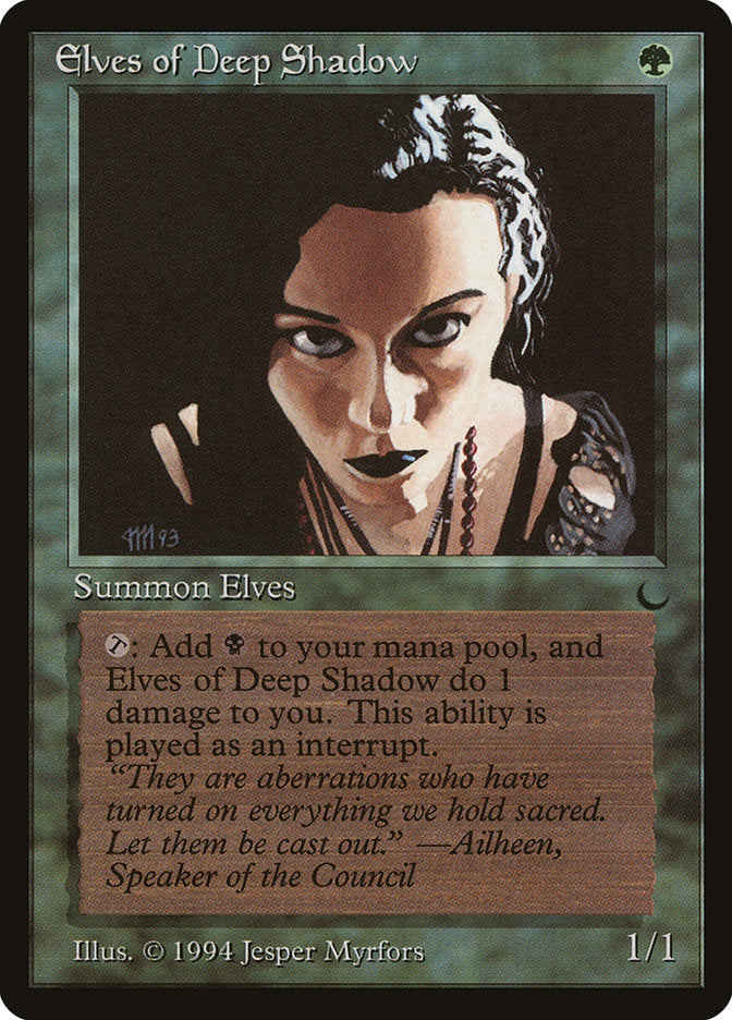 Elves of Deep Shadow [The Dark] | Boutique FDB TCG