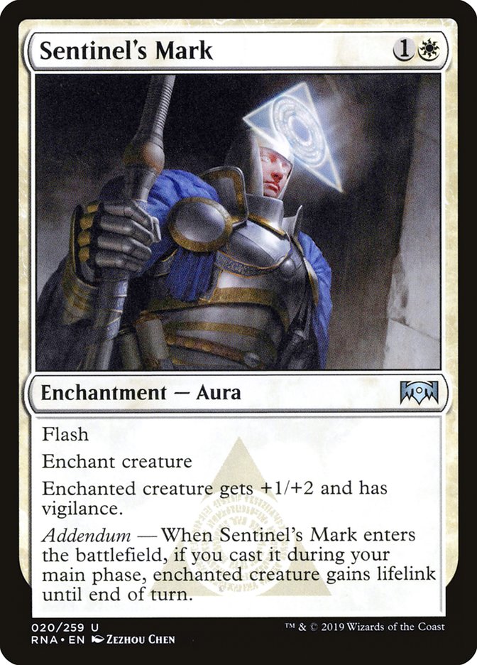 Sentinel's Mark [Ravnica Allegiance] | Boutique FDB TCG