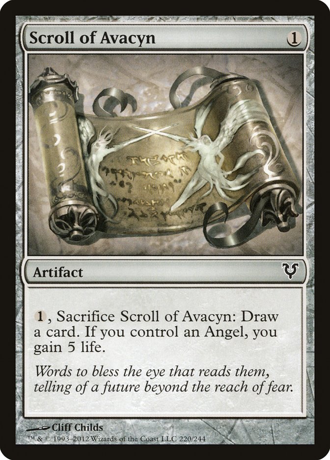 Scroll of Avacyn [Avacyn Restored] | Boutique FDB TCG