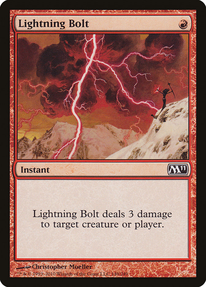 Lightning Bolt [Magic 2011] | Boutique FDB TCG