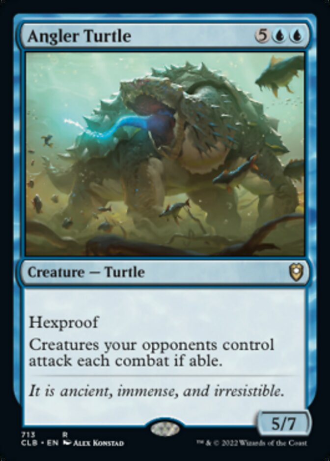 Angler Turtle [Commander Legends: Battle for Baldur's Gate] | Boutique FDB TCG