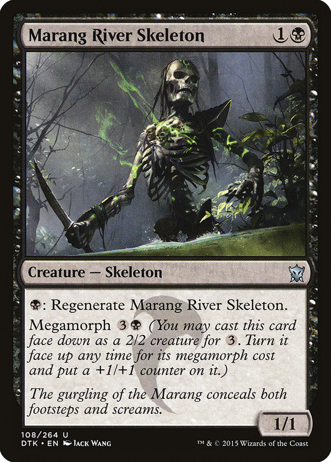 Marang River Skeleton [Dragons of Tarkir] | Boutique FDB TCG