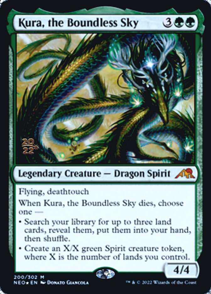 Kura, the Boundless Sky [Kamigawa: Neon Dynasty Prerelease Promos] | Boutique FDB TCG