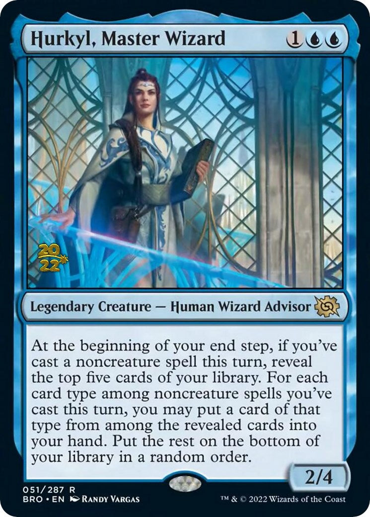 Hurkyl, Master Wizard [The Brothers' War Prerelease Promos] | Boutique FDB TCG