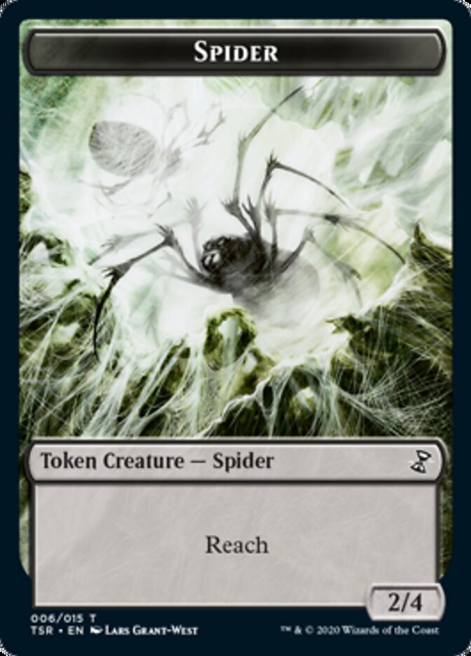 Spider Token [Time Spiral Remastered Tokens] | Boutique FDB TCG