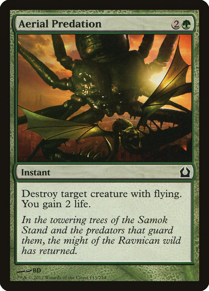 Aerial Predation [Return to Ravnica] | Boutique FDB TCG