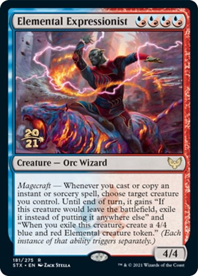 Elemental Expressionist [Strixhaven: School of Mages Prerelease Promos] | Boutique FDB TCG