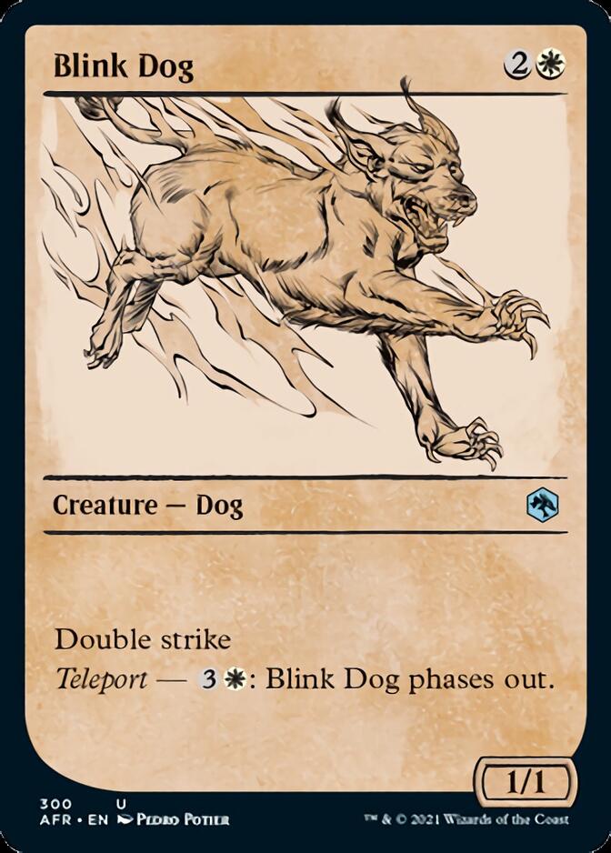 Blink Dog (Showcase) [Dungeons & Dragons: Adventures in the Forgotten Realms] | Boutique FDB TCG