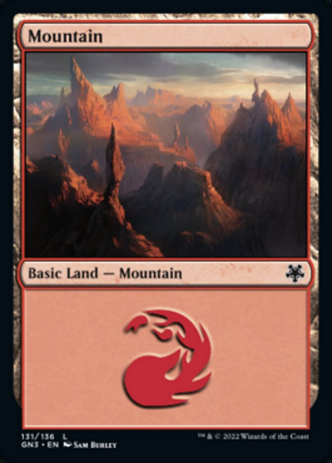 Mountain (131) [Game Night: Free-for-All] | Boutique FDB TCG