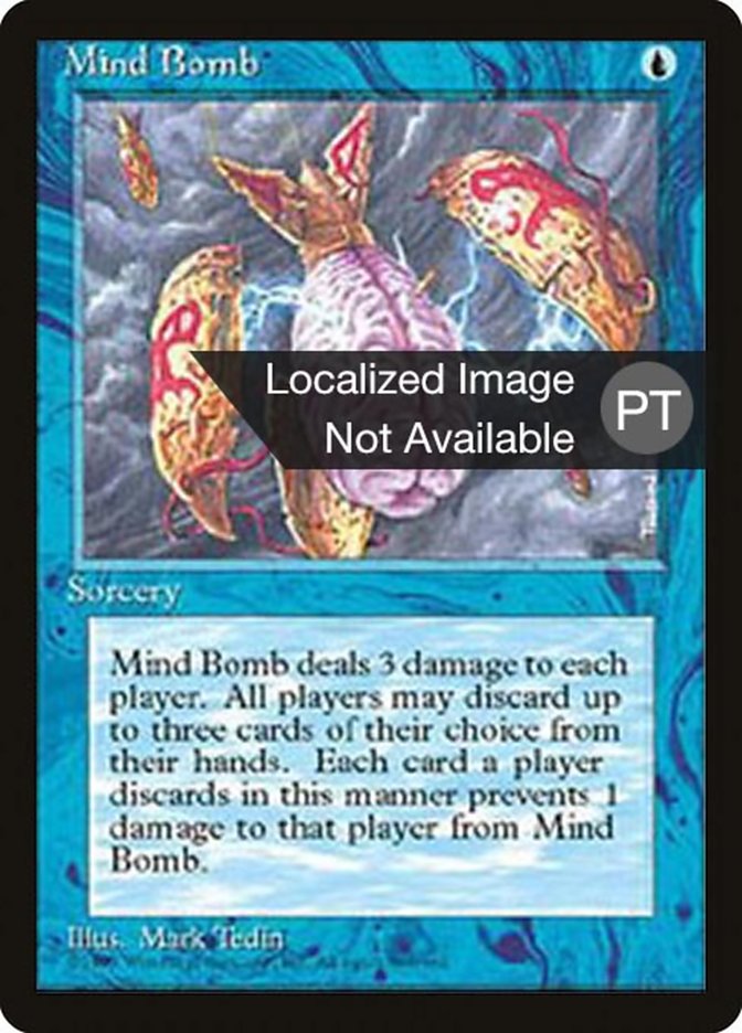 Mind Bomb [Fourth Edition (Foreign Black Border)] | Boutique FDB TCG