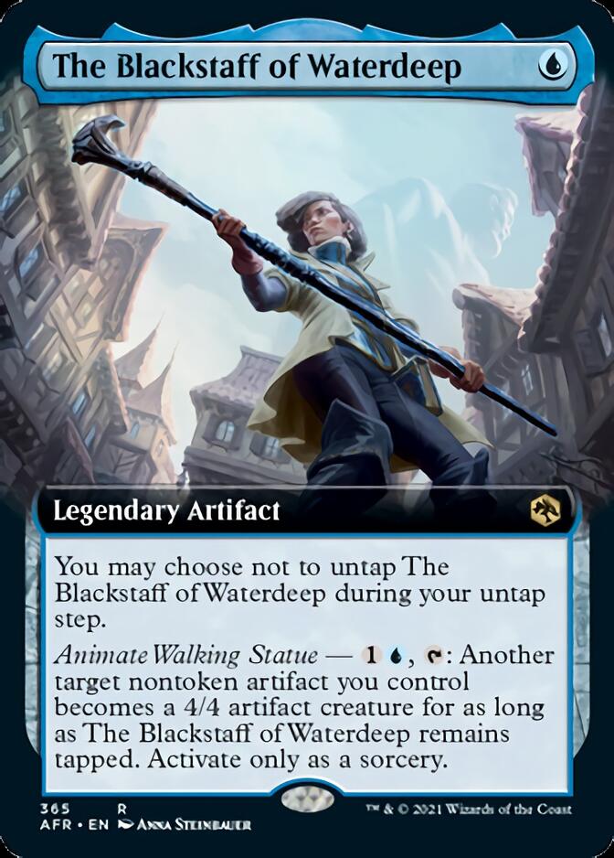 The Blackstaff of Waterdeep (Extended Art) [Dungeons & Dragons: Adventures in the Forgotten Realms] | Boutique FDB TCG