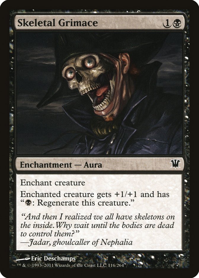 Skeletal Grimace [Innistrad] | Boutique FDB TCG