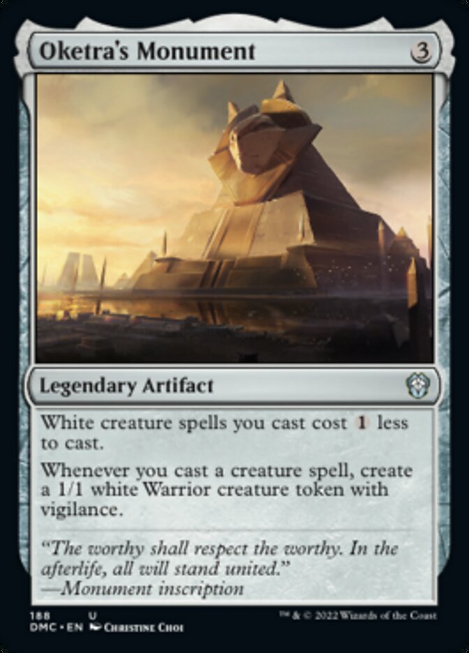 Oketra's Monument [Dominaria United Commander] | Boutique FDB TCG