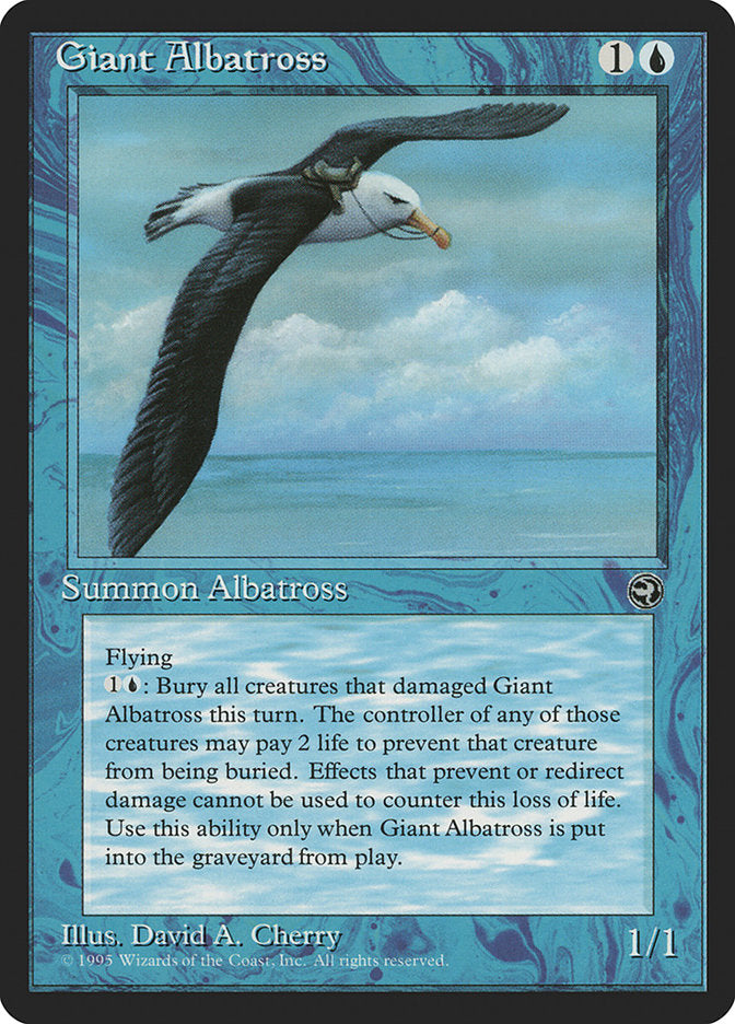 Giant Albatross (Empty Ocean) [Homelands] | Boutique FDB TCG