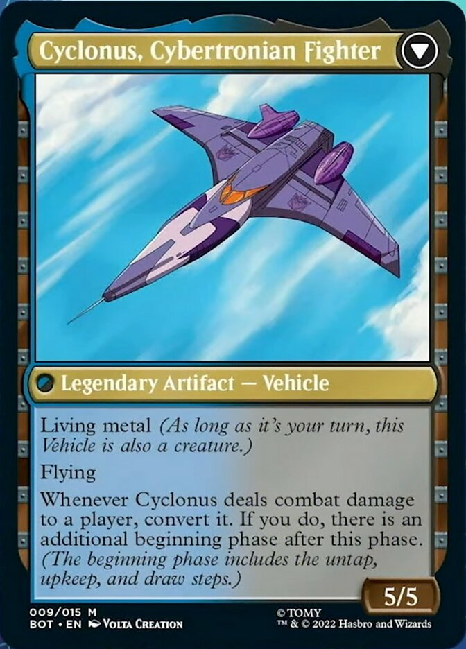 Cyclonus, the Saboteur // Cyclonus, Cybertronian Fighter [Transformers] | Boutique FDB TCG