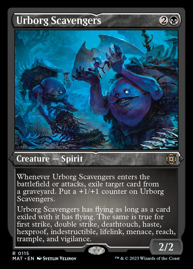 Urborg Scavengers (Foil Etched) [March of the Machine: The Aftermath] | Boutique FDB TCG