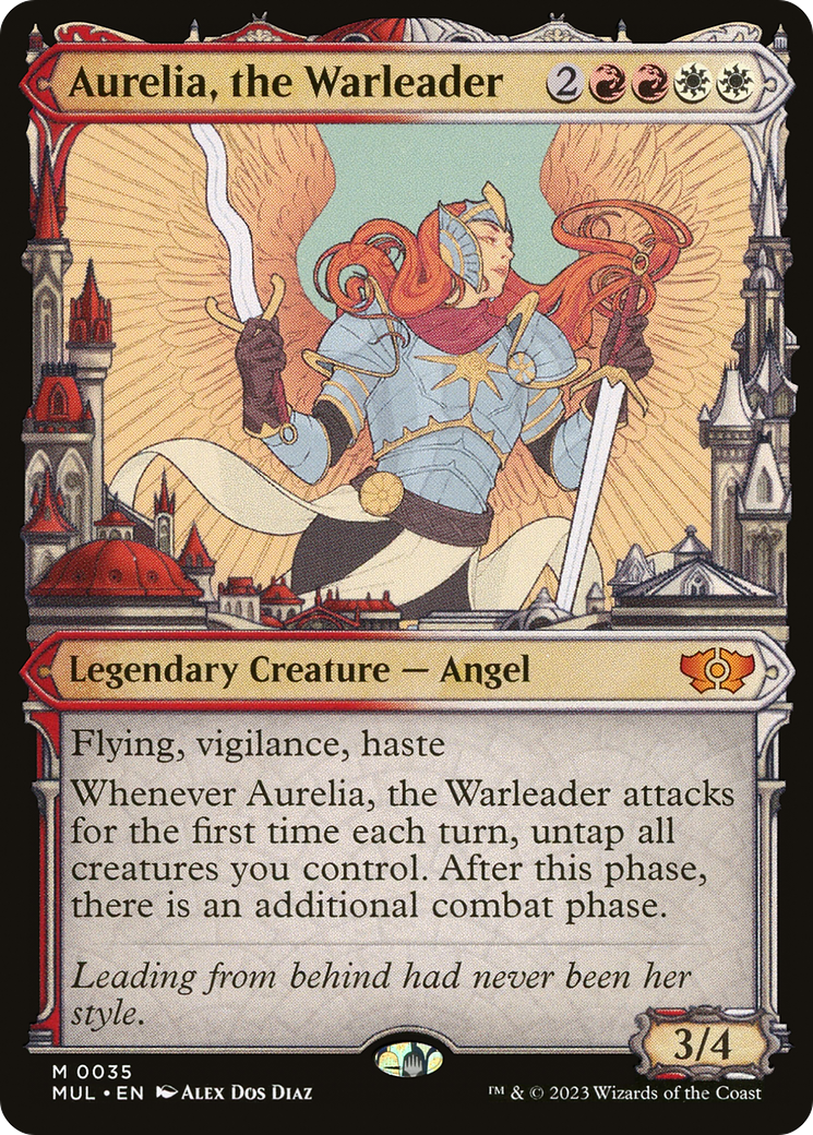 Aurelia, the Warleader [Multiverse Legends] | Boutique FDB TCG