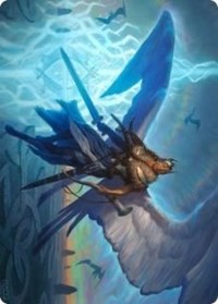 Righteous Valkyrie Art Card [Kaldheim Art Series] | Boutique FDB TCG