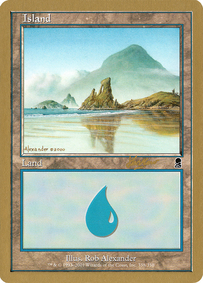 Island (shh338) (Sim Han How) [World Championship Decks 2002] | Boutique FDB TCG