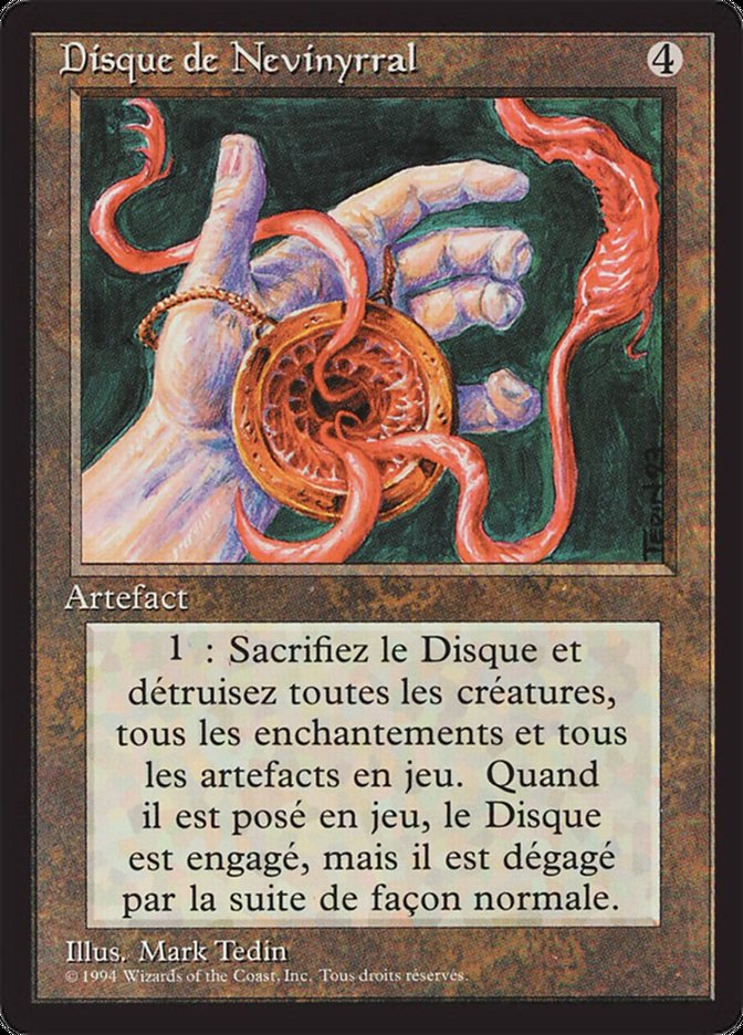 Nevinyrral's Disk [Foreign Black Border] | Boutique FDB TCG