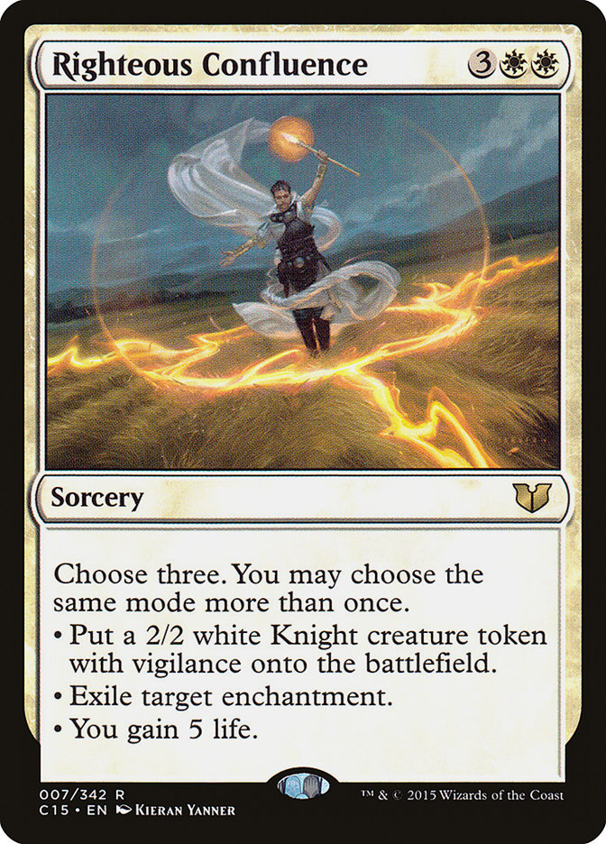 Righteous Confluence [Commander 2015] | Boutique FDB TCG