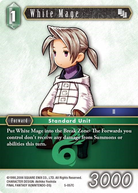 White Mage (Luneth) [Opus V] | Boutique FDB TCG