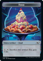 Cat // Food (10) Double-Sided Token [Unfinity Tokens] | Boutique FDB TCG