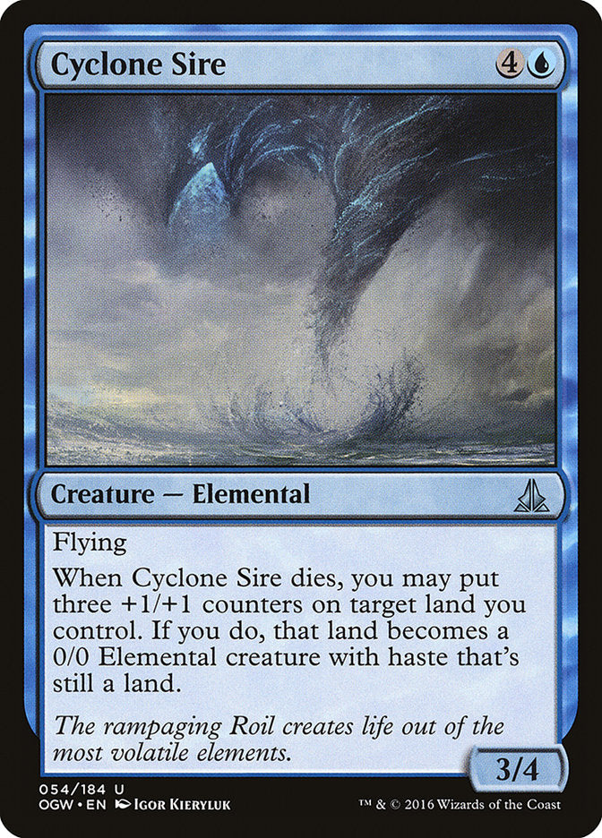 Cyclone Sire [Oath of the Gatewatch] | Boutique FDB TCG