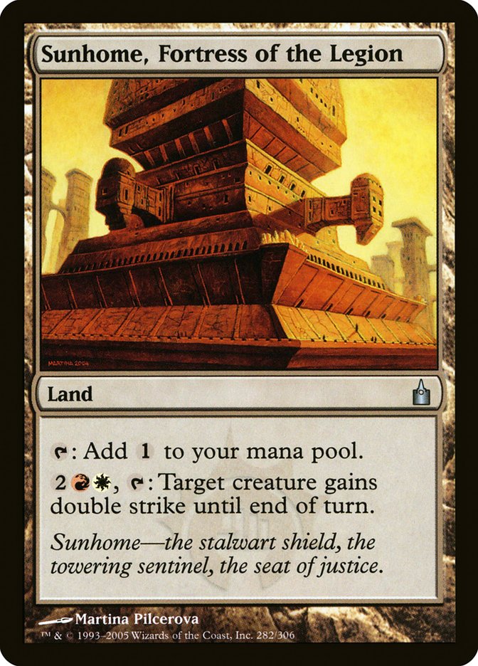 Sunhome, Fortress of the Legion [Ravnica: City of Guilds] | Boutique FDB TCG