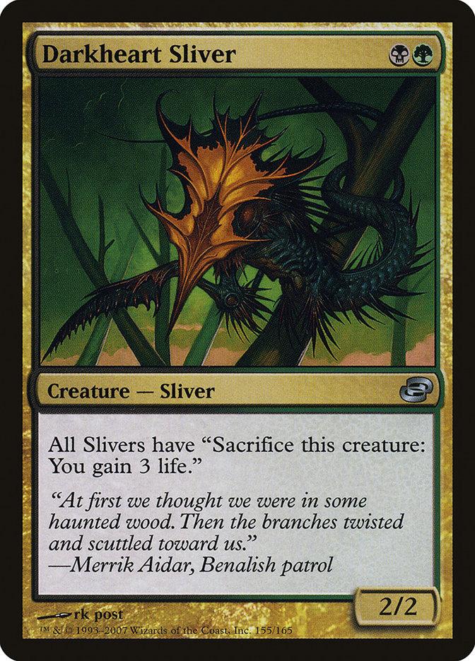 Darkheart Sliver [Planar Chaos] | Boutique FDB TCG