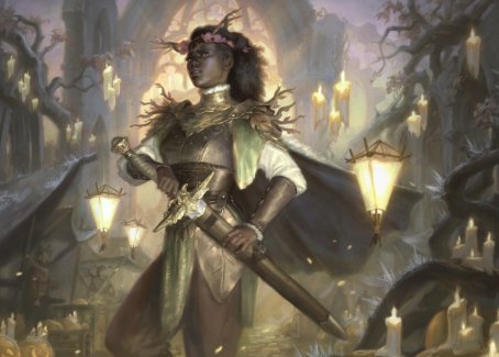 Sungold Sentinel Art Card [Innistrad: Midnight Hunt Art Series] | Boutique FDB TCG