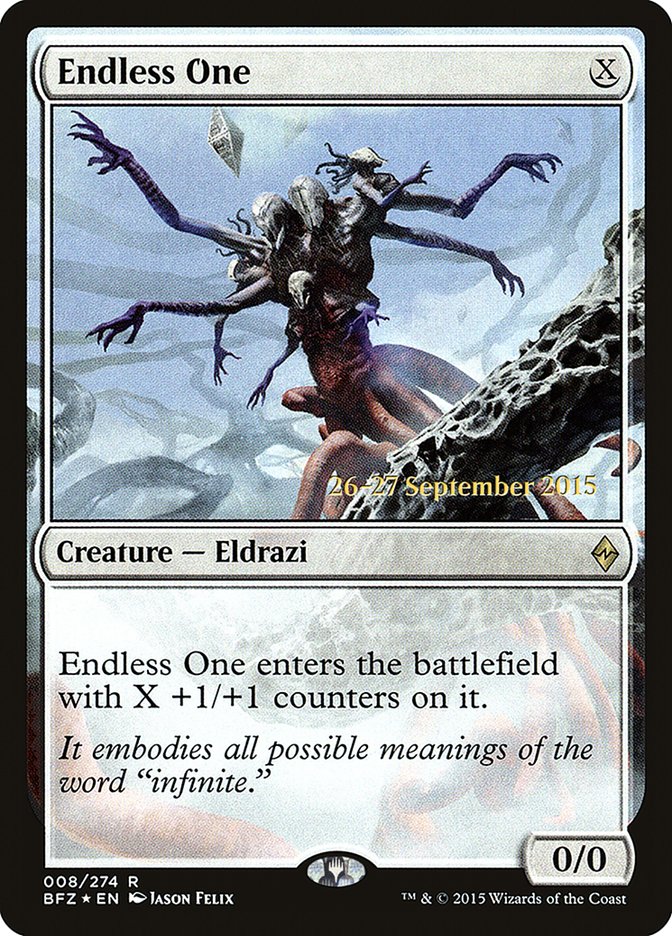 Endless One [Battle for Zendikar Prerelease Promos] | Boutique FDB TCG